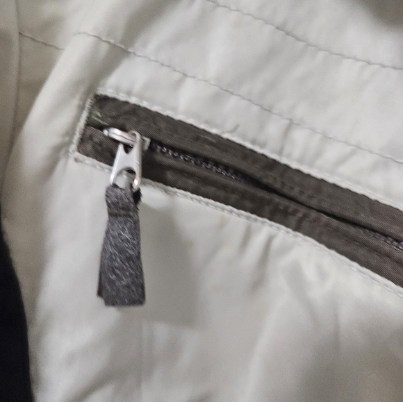 Energie Nylon Medium Bomber Fall/winter Jacket White Brown Blue Designer… - Picture 13 of 15